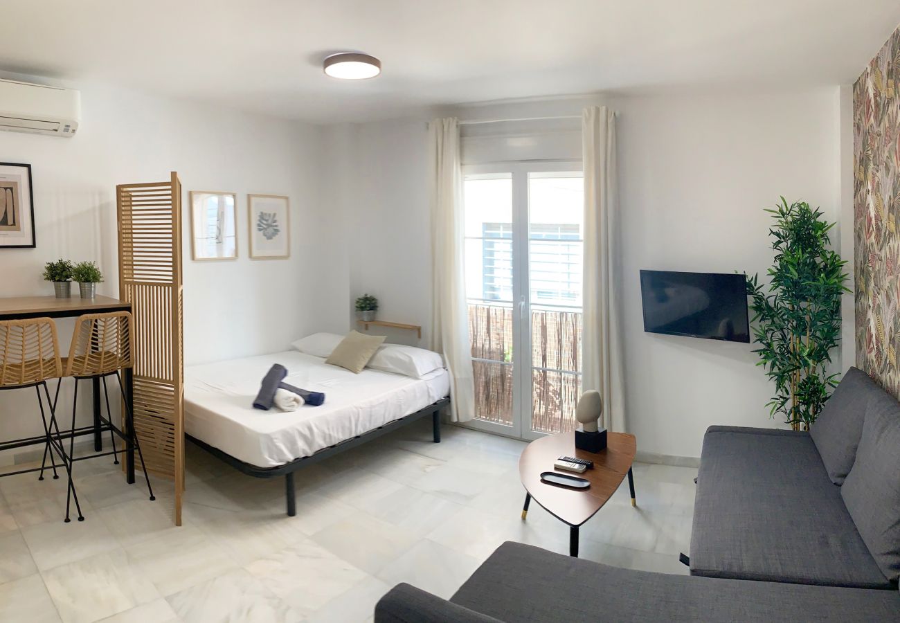 Studio in Málaga - Suite Mendoza - MálagadeVacaciones